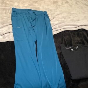 Cherokee Blue Scrub Pants